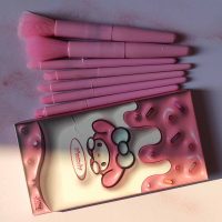ست براش پاستیلی ۸ تکه با باکس کارتونی طرح کرومی و کیتی